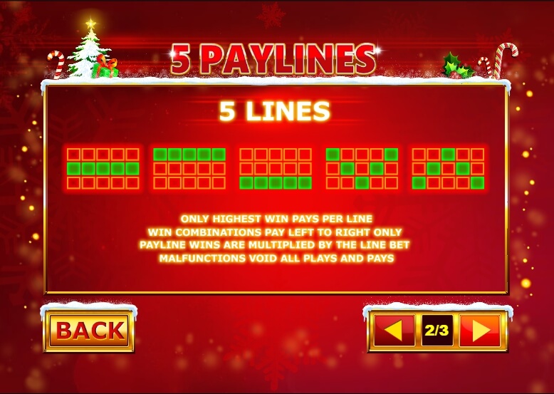 christmas jackpot bells slot machine detail image 4
