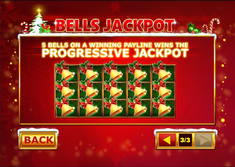 christmas jackpot bells slot machine detail image 3