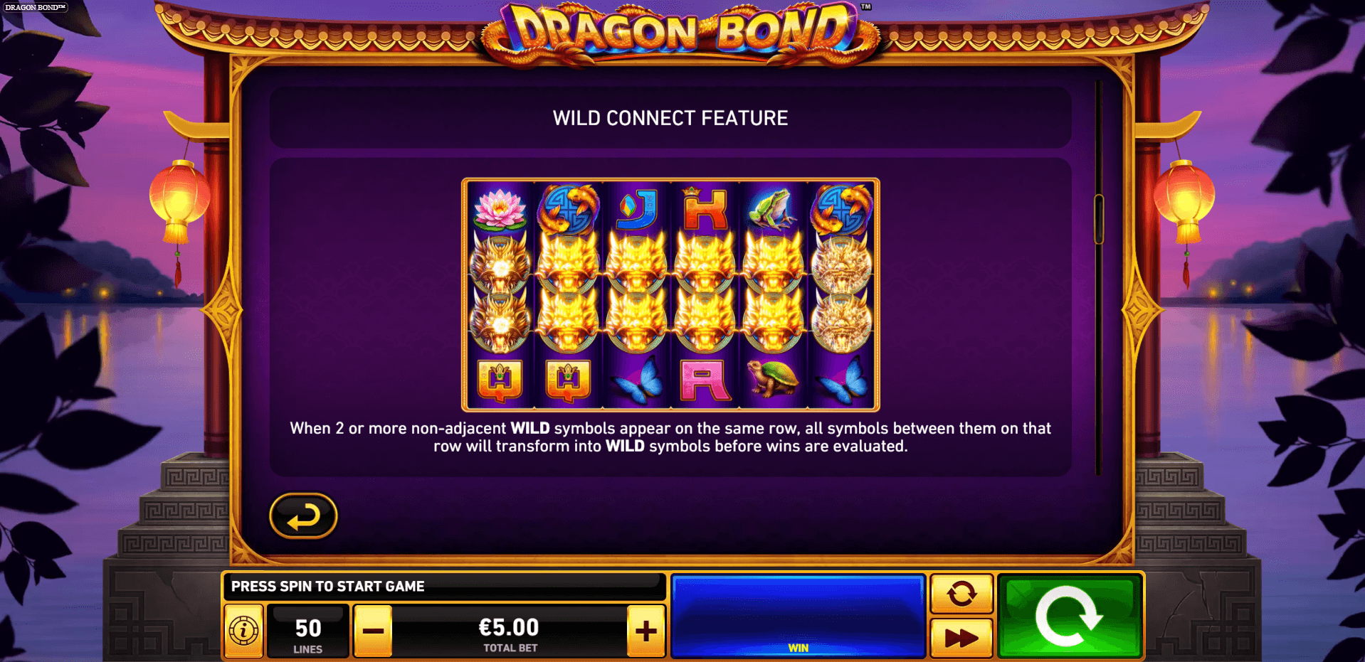 dragon bond slot machine detail image 2