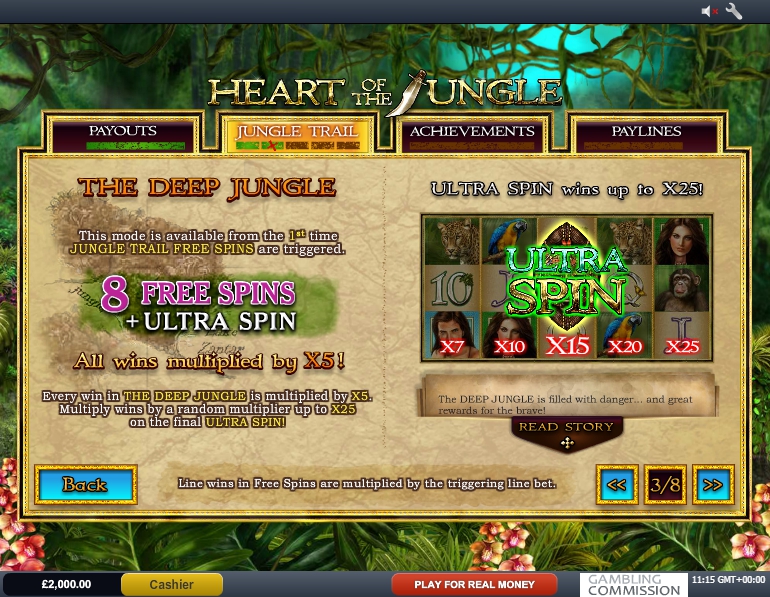 heart of the jungle slot machine detail image 5