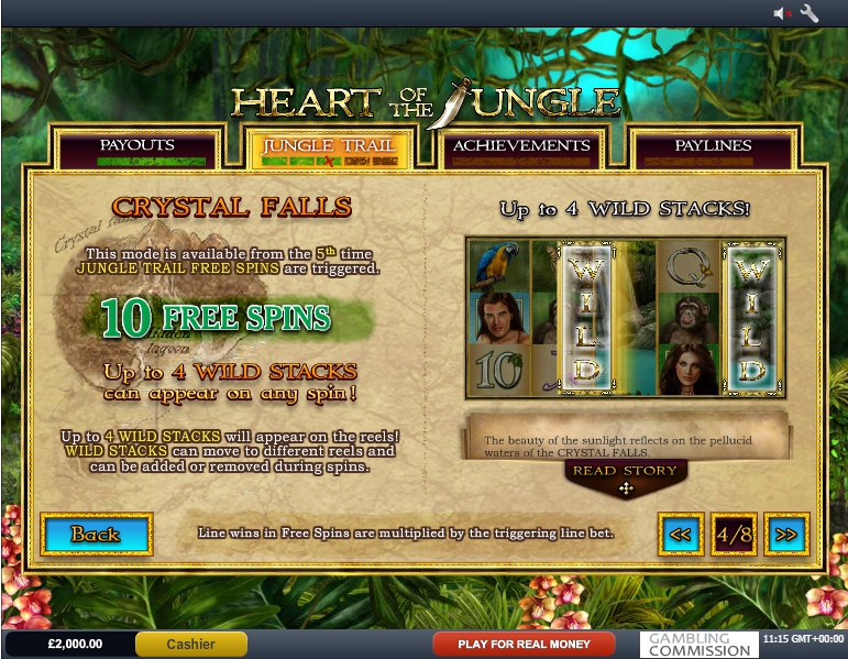 heart of the jungle slot machine detail image 4