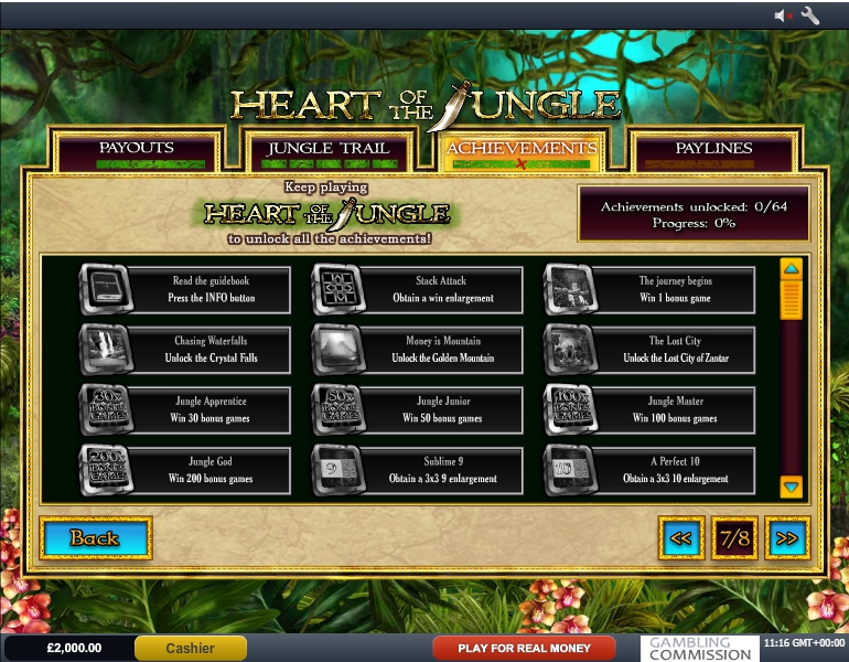 heart of the jungle slot machine detail image 1