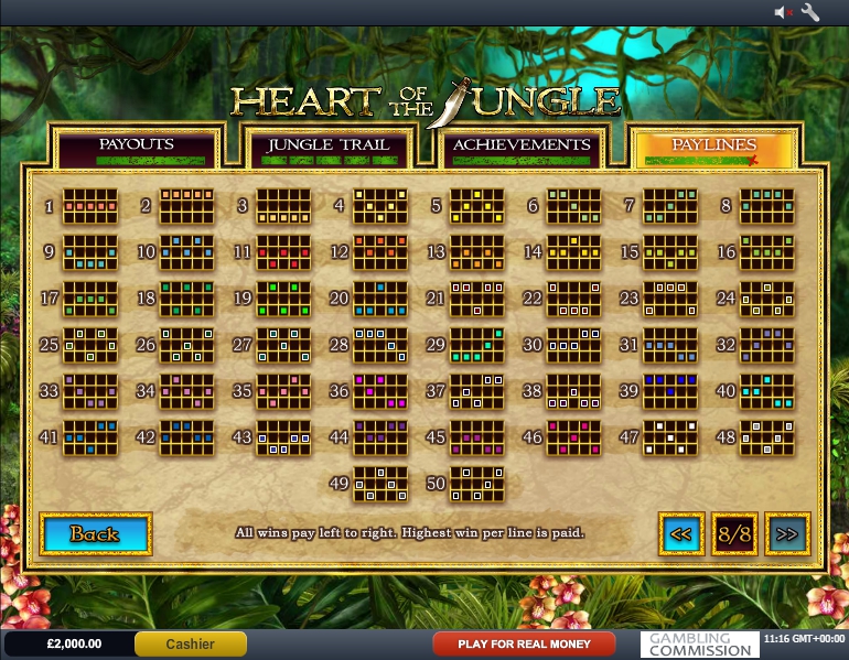 heart of the jungle slot machine detail image 0