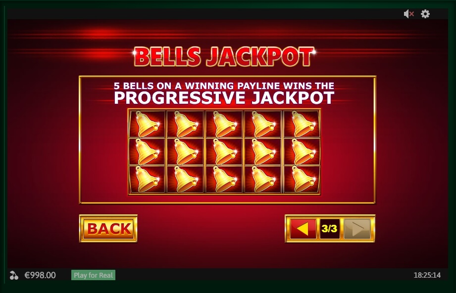 christmas jackpot bells slot machine detail image 0