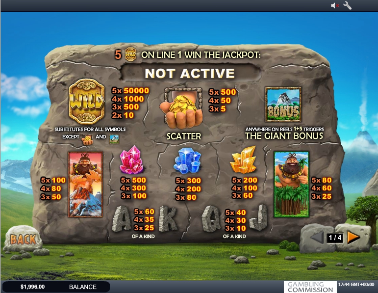 jackpot giant slot machine detail image 3
