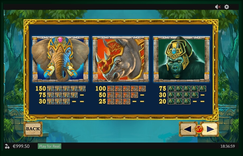 jungle giants slot machine detail image 5