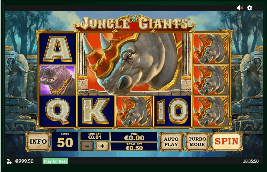 Jungle Giants slot play free