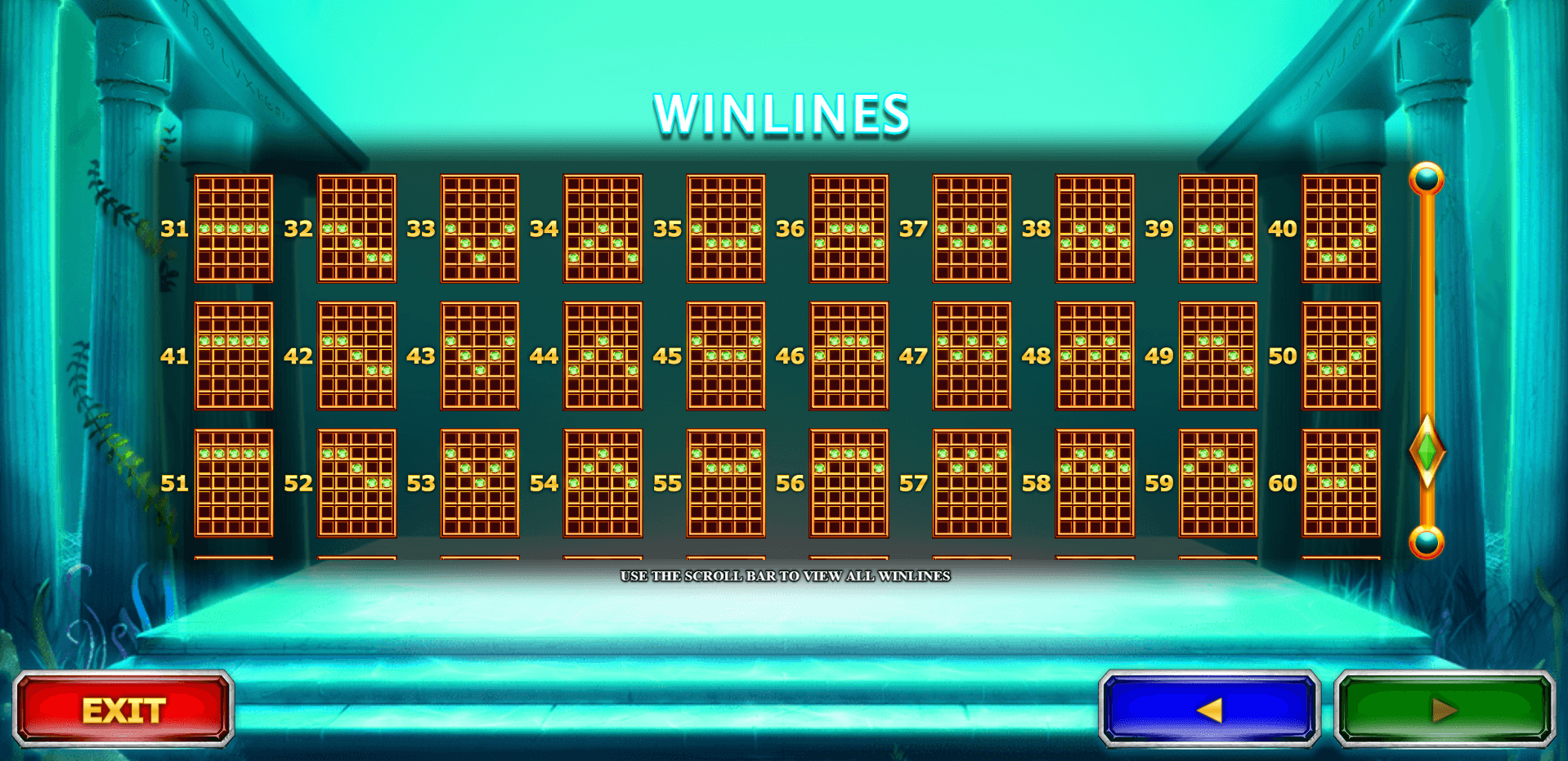 oceanus rising slot machine detail image 3