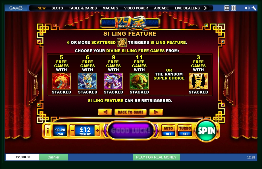 si ling slot machine detail image 3