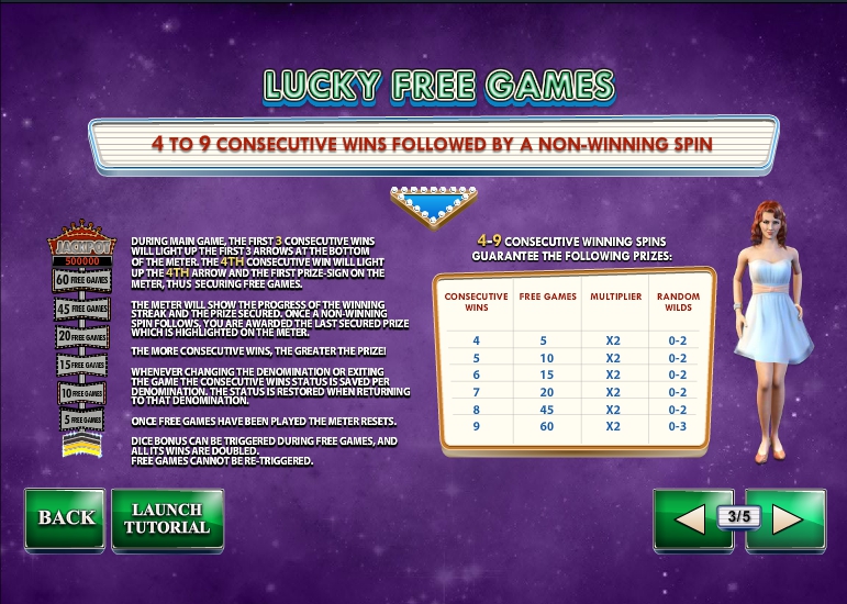 streak of luck slot machine detail image 2