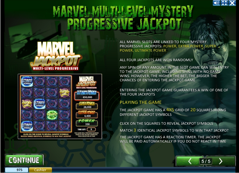 the incredible hulk slot machine detail image 0