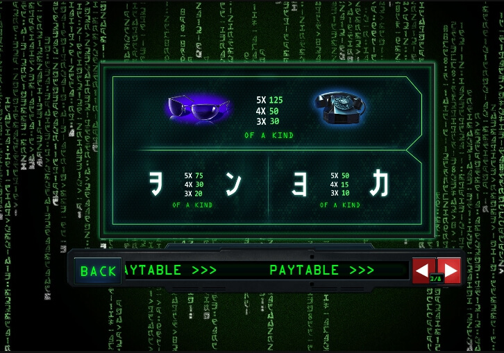 the matrix slot machine detail image 5