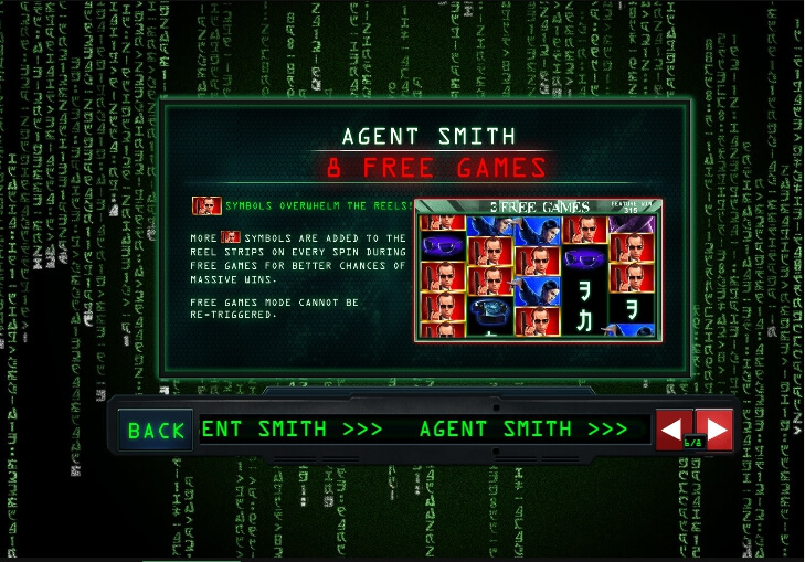 the matrix slot machine detail image 2