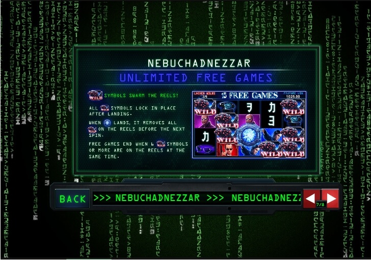 the matrix slot machine detail image 1