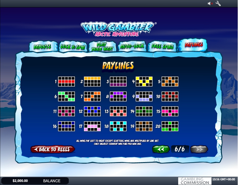 wild gambler arctic adventure slot machine detail image 0