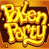 pollen party logo: wild symbol - pollen party