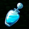 flask with blue liquid - potion commotion