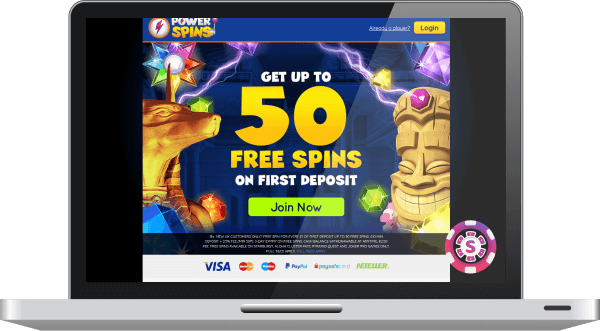power spins casino games