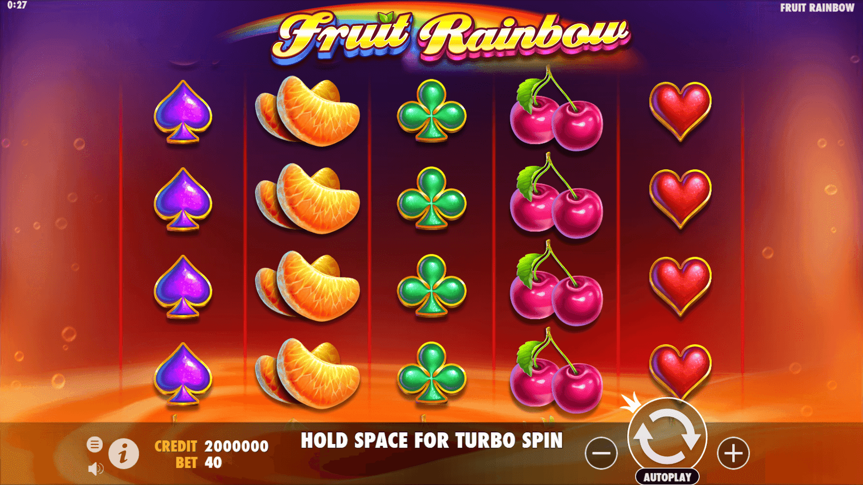 Fruit Rainbow slot play free