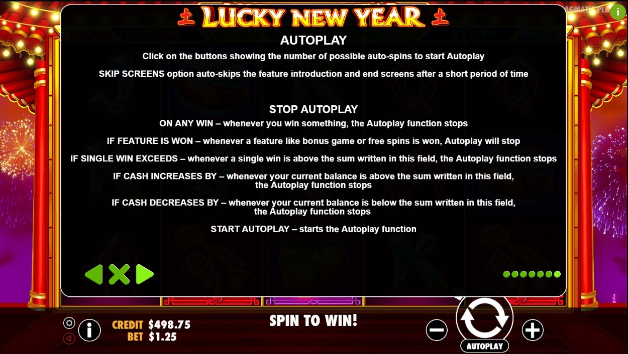 lucky new year slot machine detail image 0