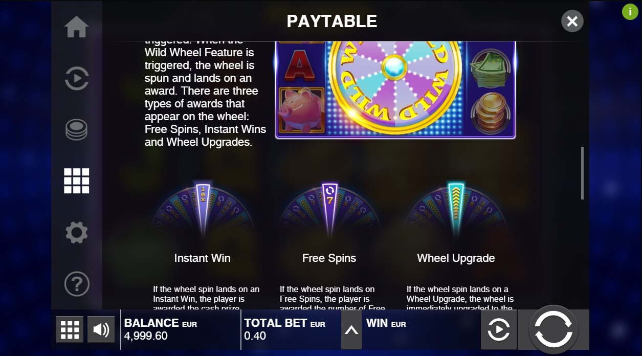 wild wheel slot machine detail image 3