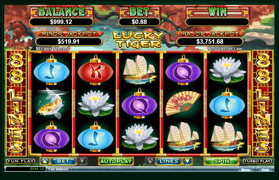 Lucky Tiger slot play free