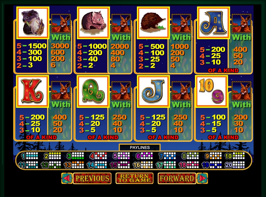 red sands slot machine detail image 1
