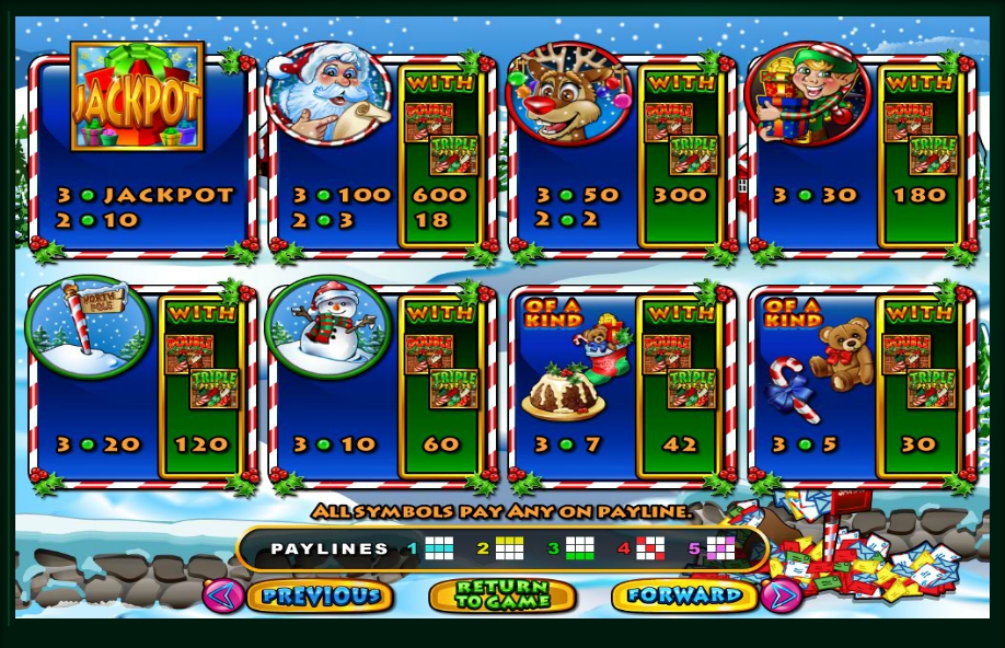 santastic slot machine detail image 4