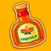 bottle of tequila - red chilli