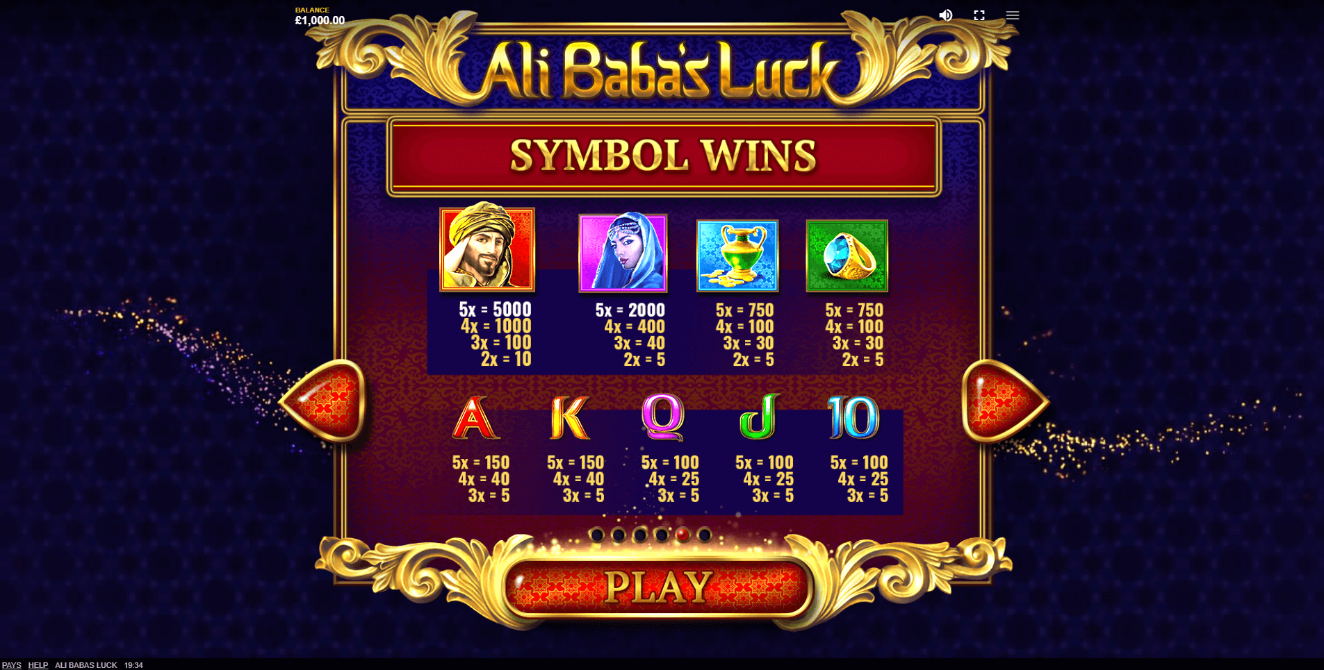 ali babas luck slot machine detail image 3