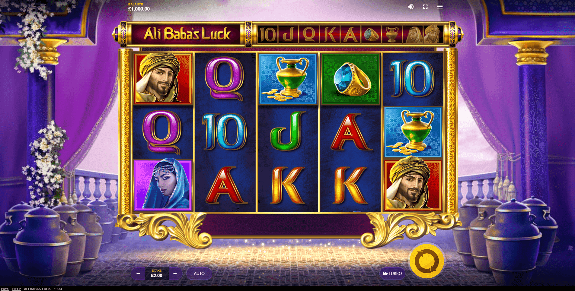 Ali Babas Luck slot play free