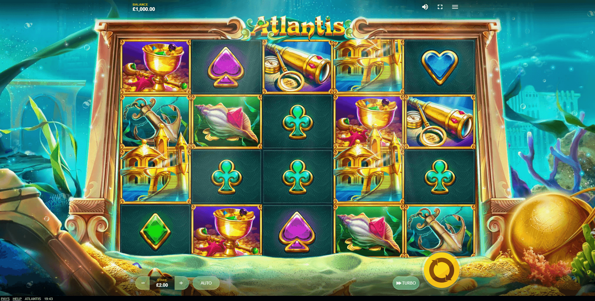 Atlantis slot play free