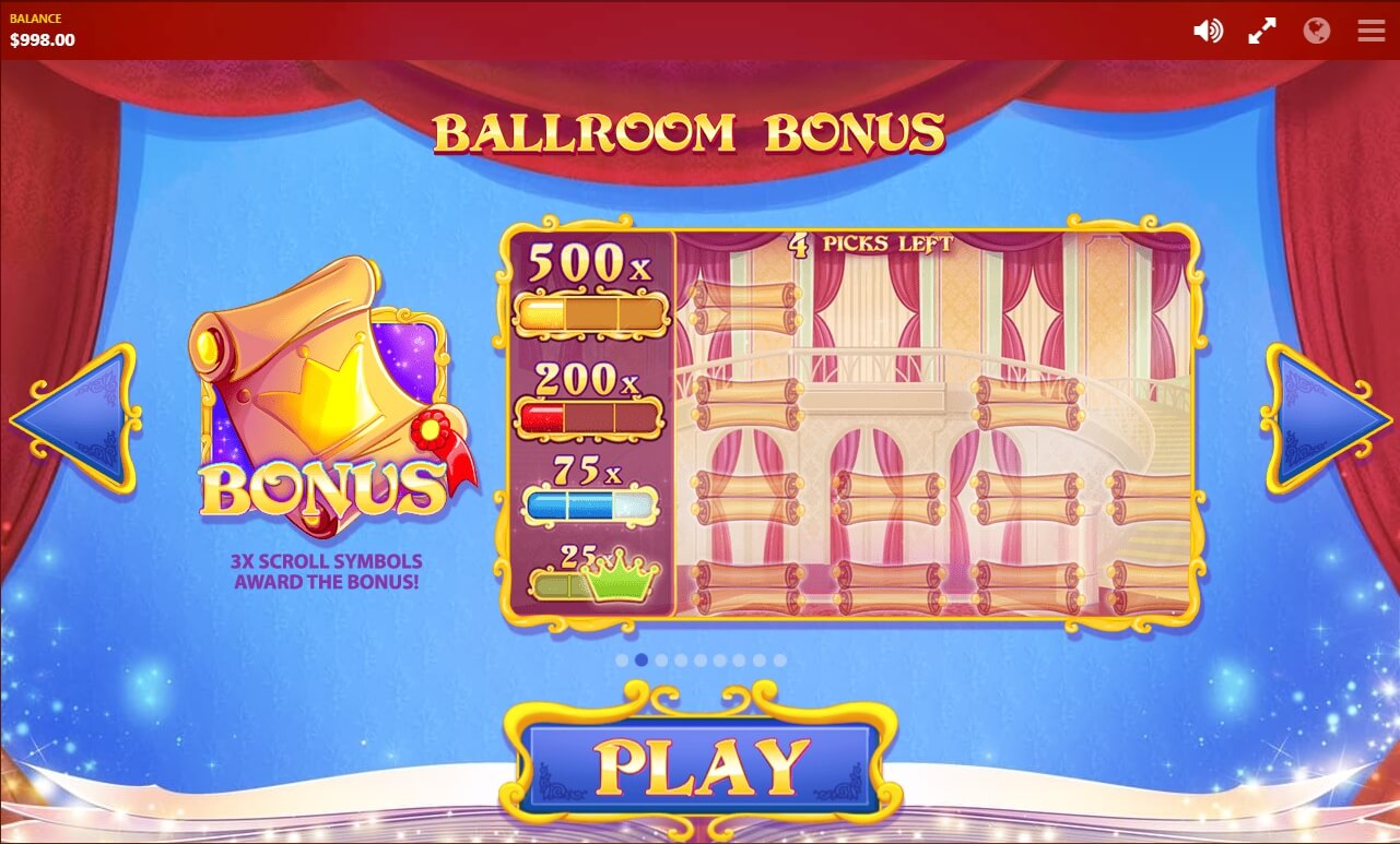 cinderella’s ball slot machine detail image 7