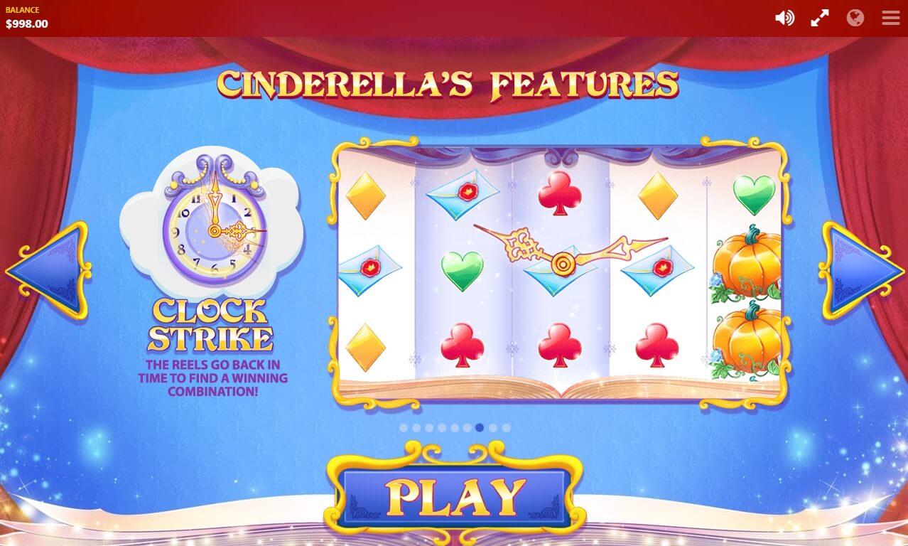cinderella’s ball slot machine detail image 2