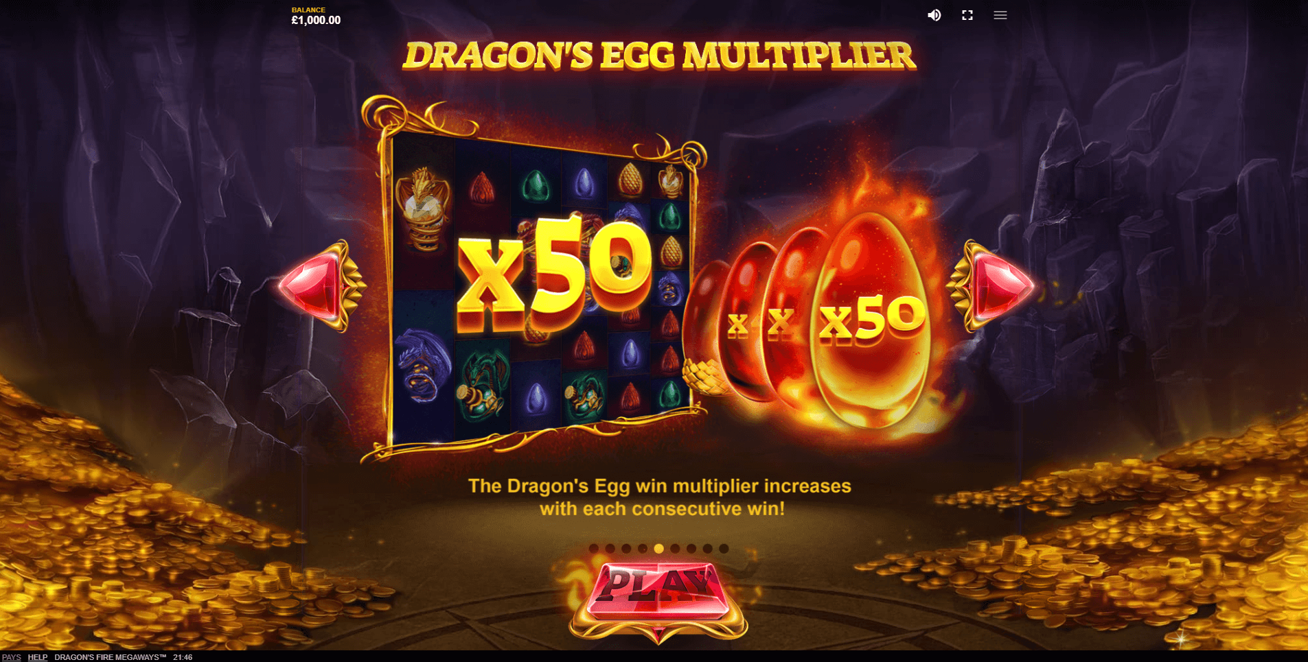 dragons fire megaways slot machine detail image 3