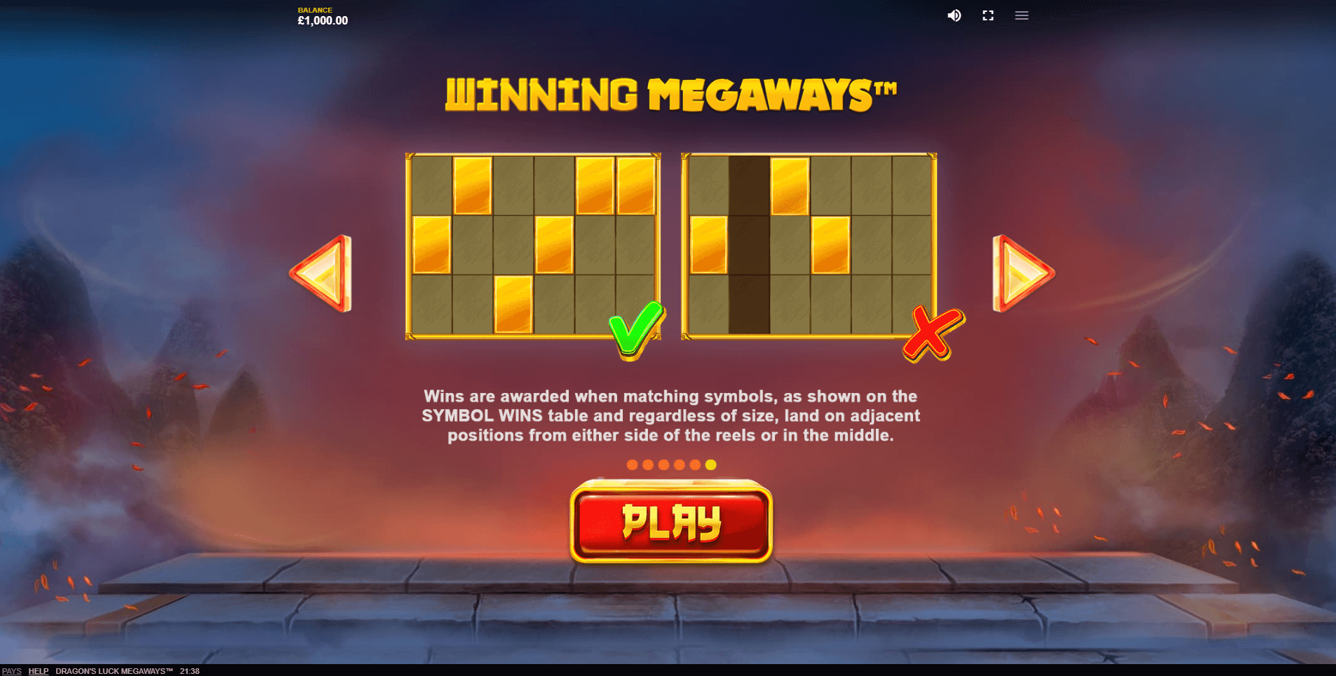 dragons luck megaways slot machine detail image 4