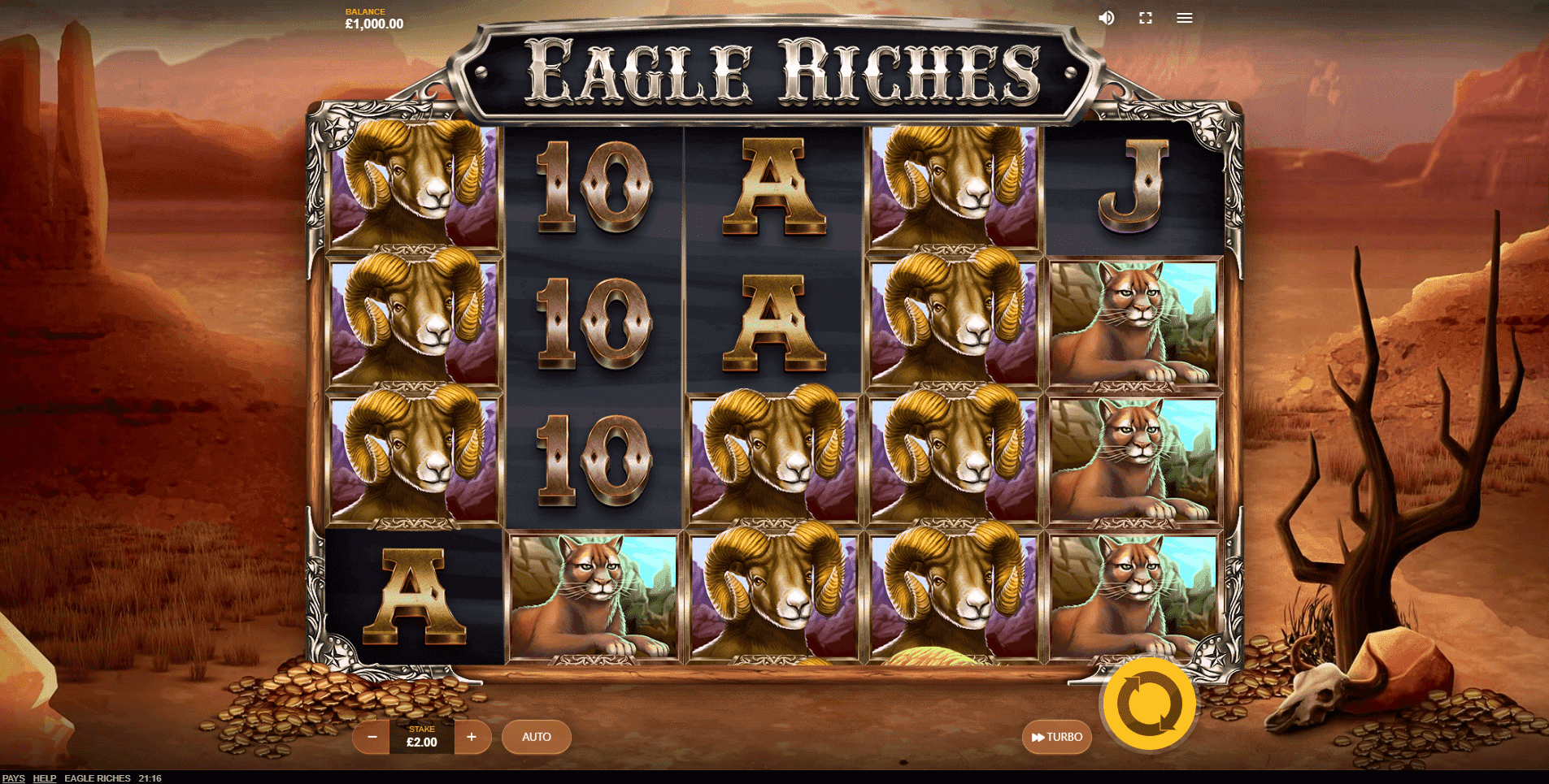 Eagle Riches slot play free