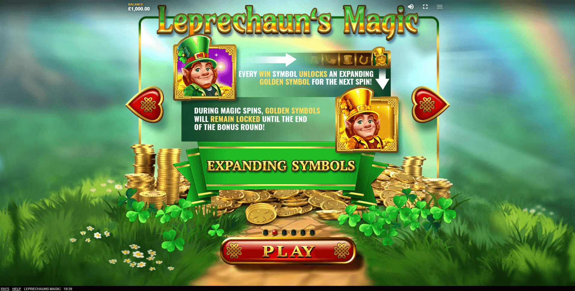 leprechauns magic slot machine detail image 0