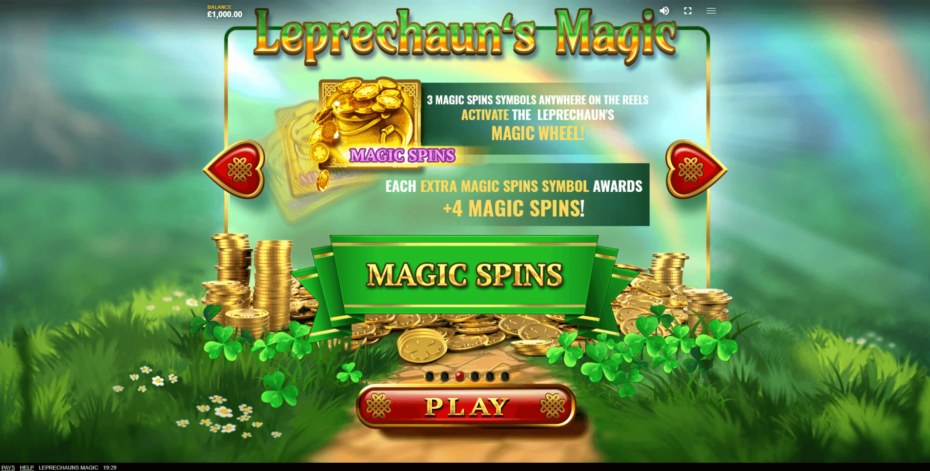 leprechauns magic slot machine detail image 1