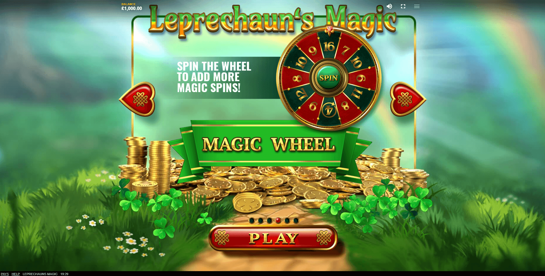leprechauns magic slot machine detail image 2
