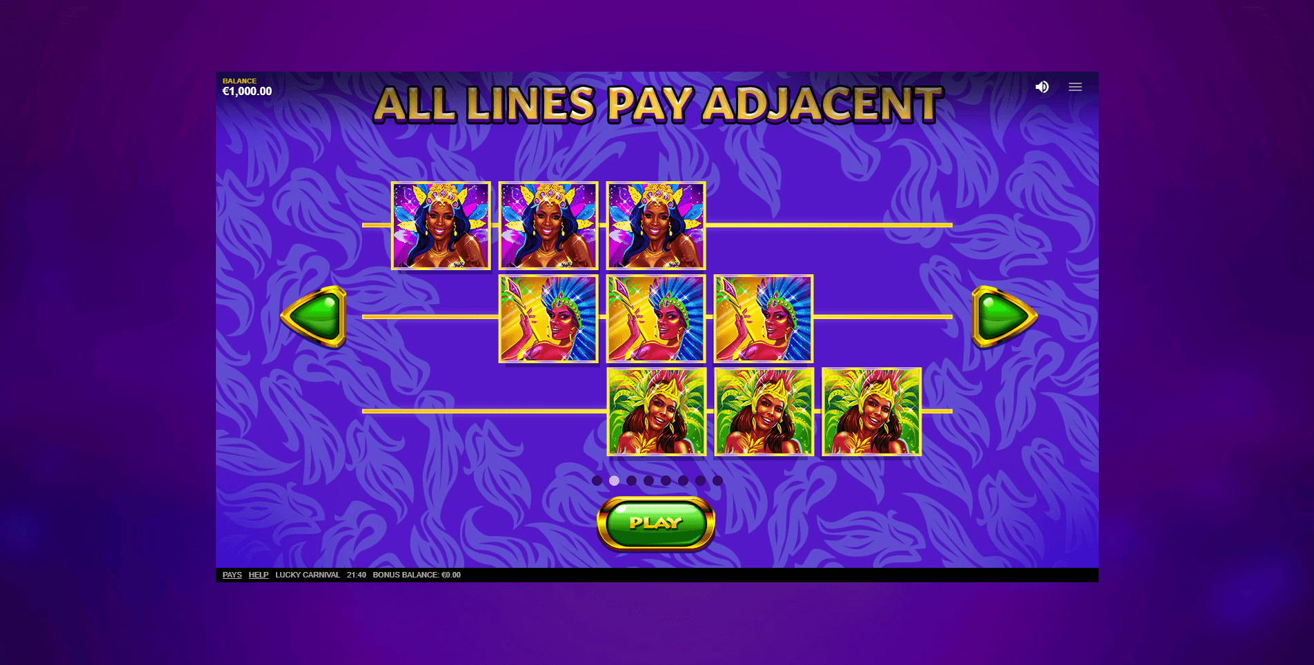 lucky carnival slot machine detail image 0