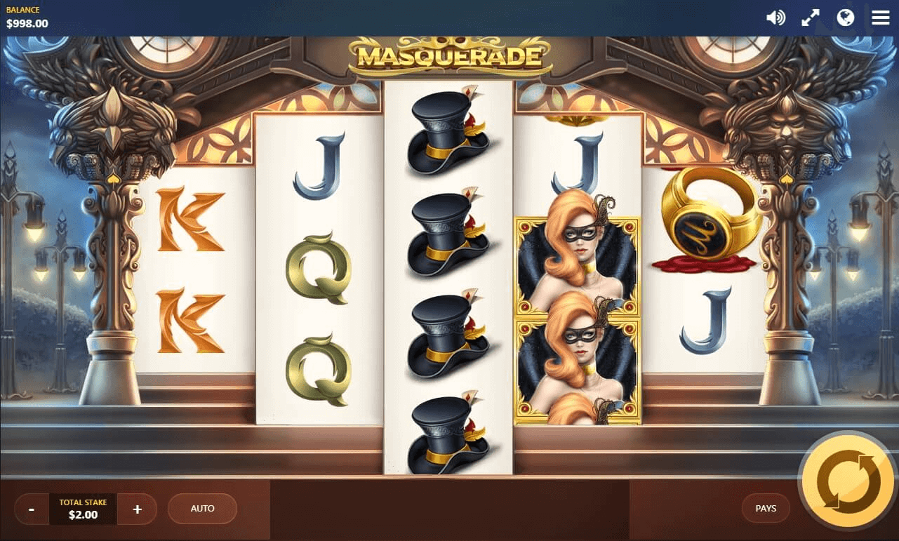 Masquerade slot play free