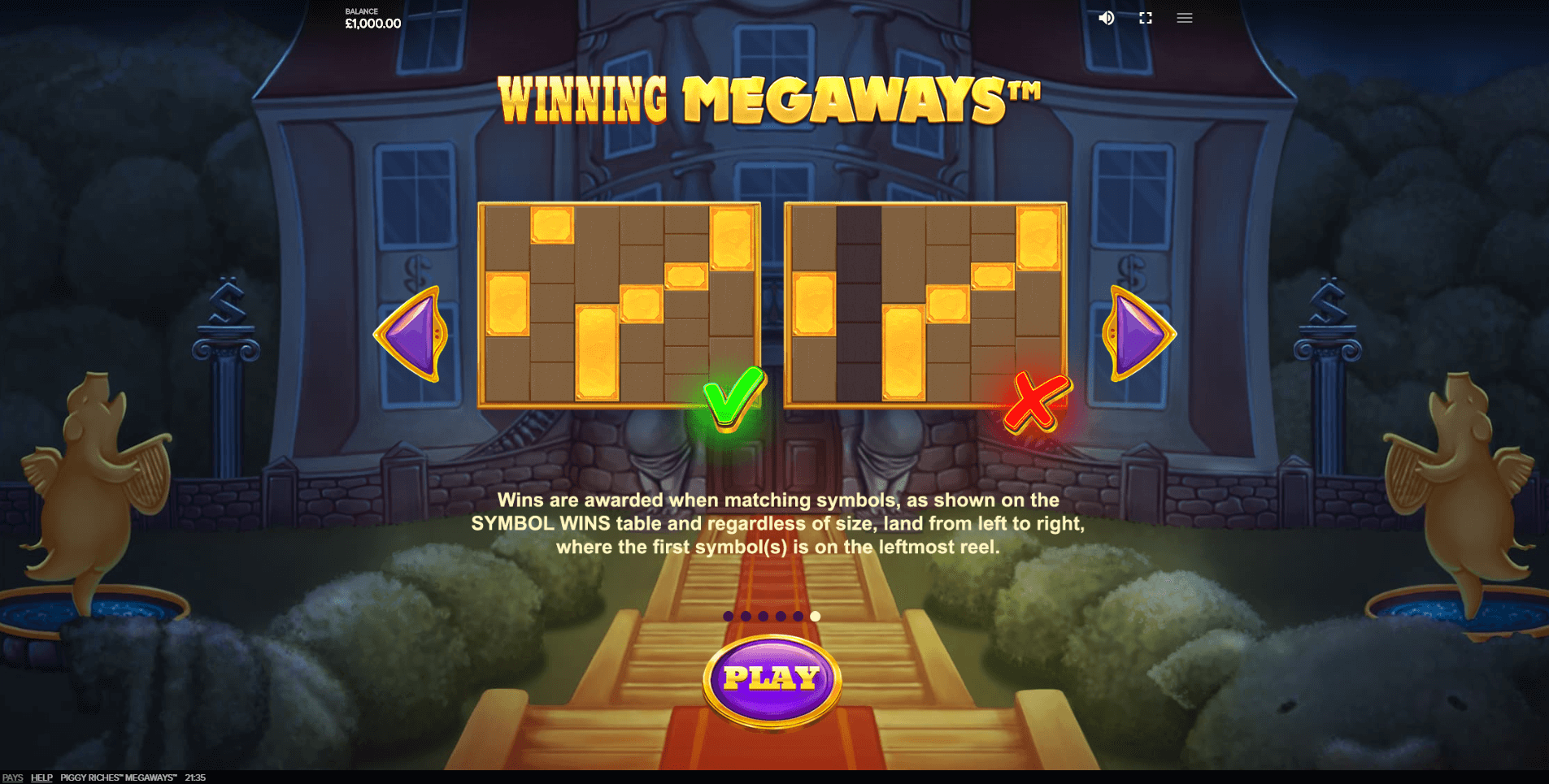 piggy riches megaways slot machine detail image 5