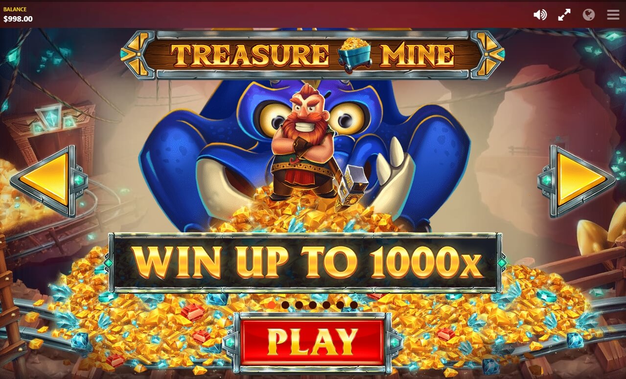 treasure mine slot machine detail image 6