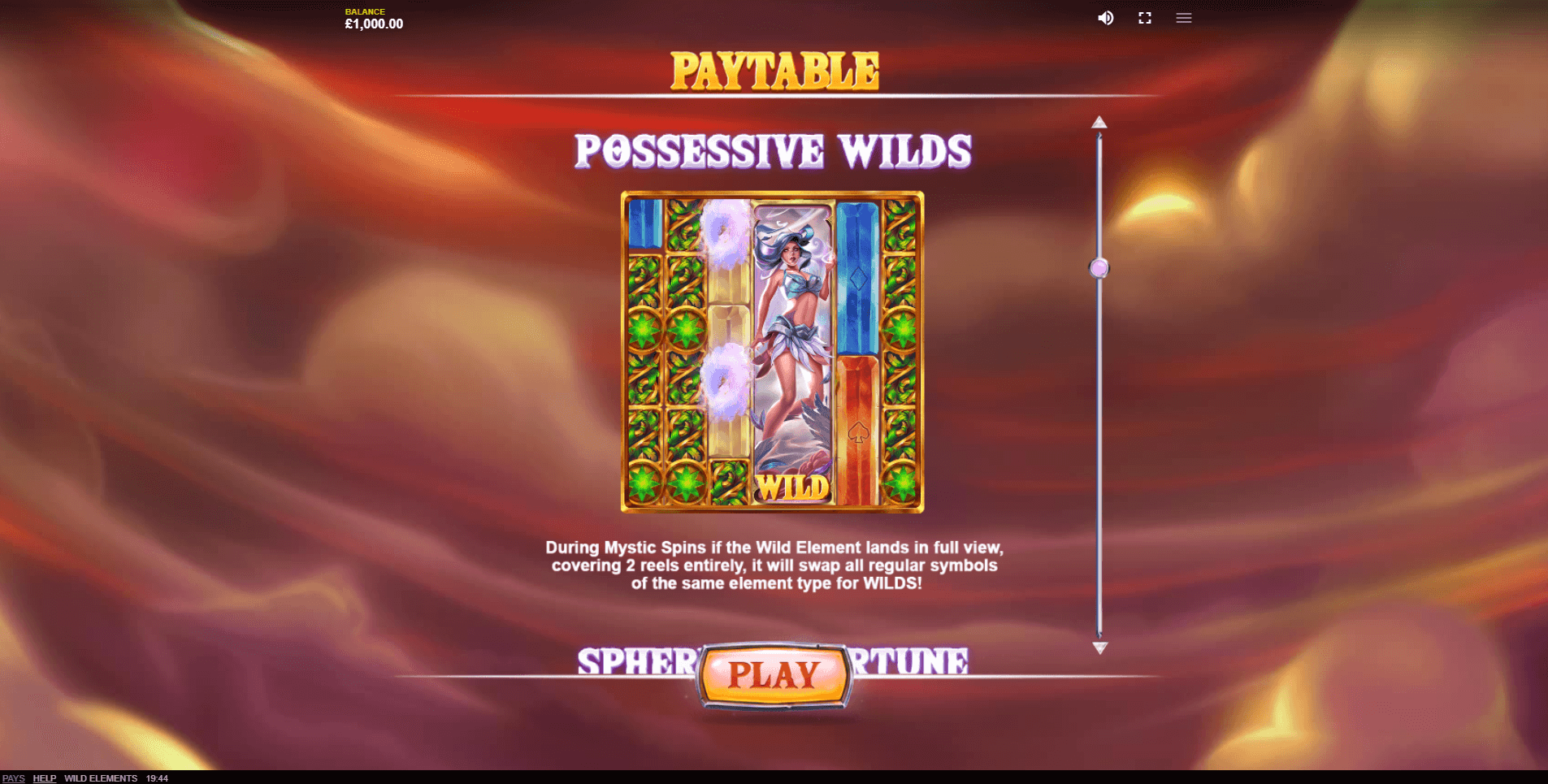 wild elements slot machine detail image 1