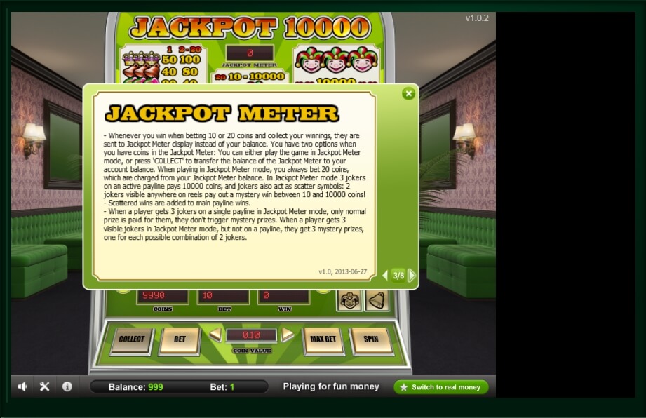 jackpot 10000 slot machine detail image 5