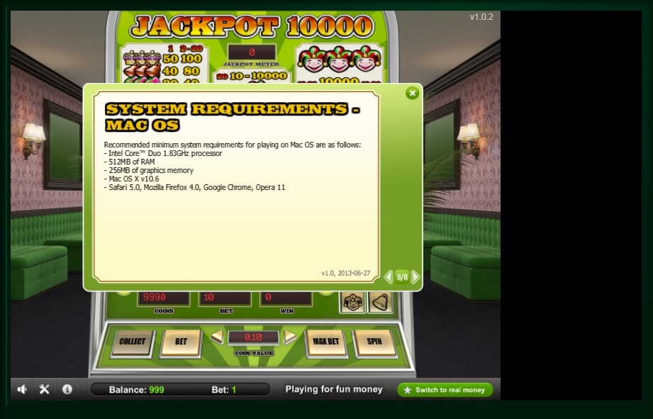 jackpot 10000 slot machine detail image 0