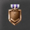 medal with 1 match and 1 star - reptoids