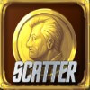 gold coin: a scatter symbol - reptoids