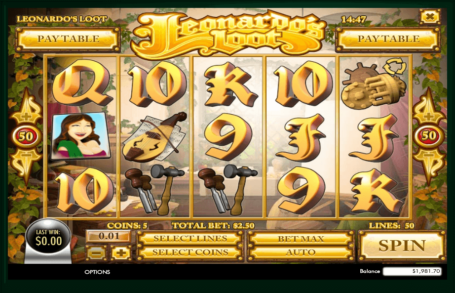 Leonardos Loot slot play free